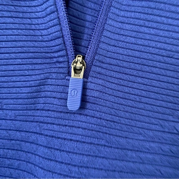 Lululemon Quarter Zip Pullover Long Sleeve Running Shirt Lightweight Jacket Sz 8 - Picture 4 of 6